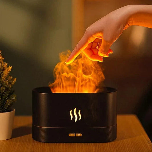 Humidificateur d'Air À Effet Flamme