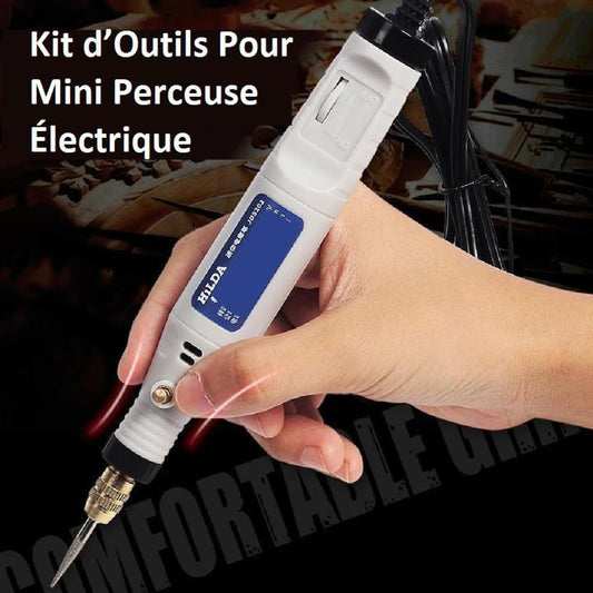 Kit d’Outils Pour Mini Perceuse Électrique