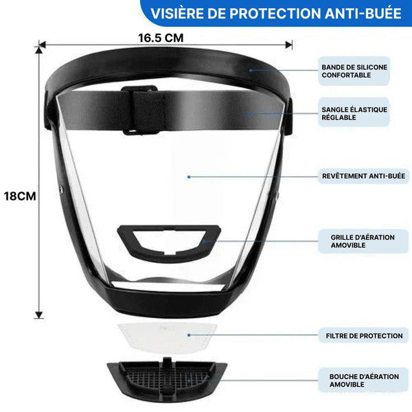 Masque De Protection Anti-buée