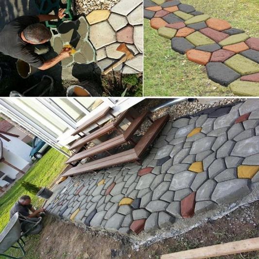 Moule à Pavé pour Carrelage de Jardin