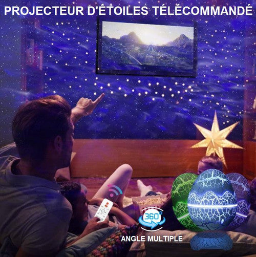 Projecteur Galaxie - Ciel Etoilé - Oeuf du Jurassique – Coin Des Malins