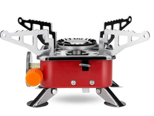 Réchauds de Camping à Gaz Portable Brûleur de Cuisinière Pliable Ultra-léger