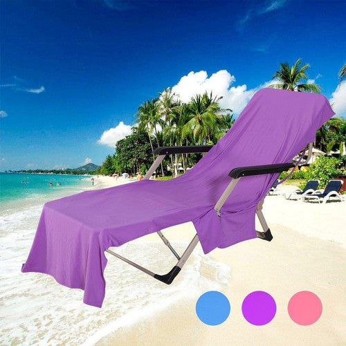 Serviette De Plage Pour Chaise Longue