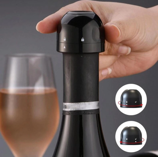 Bouchon Hermétique En Silicone Pour Bouteille De Vin, Bière Et Champagne