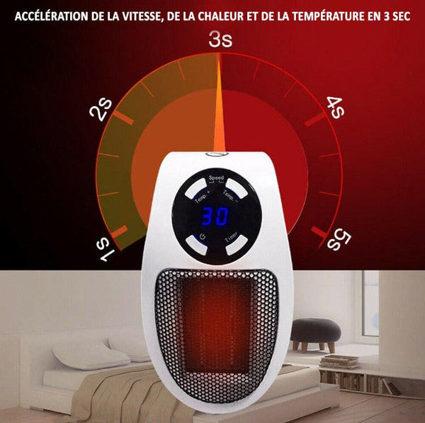 Chauffage Électrique Portable - HeatSafe™