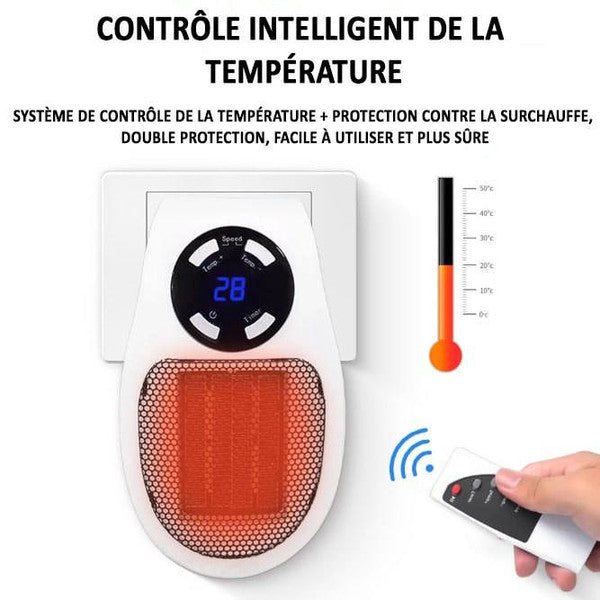 Chauffage Électrique Portable - HeatSafe™