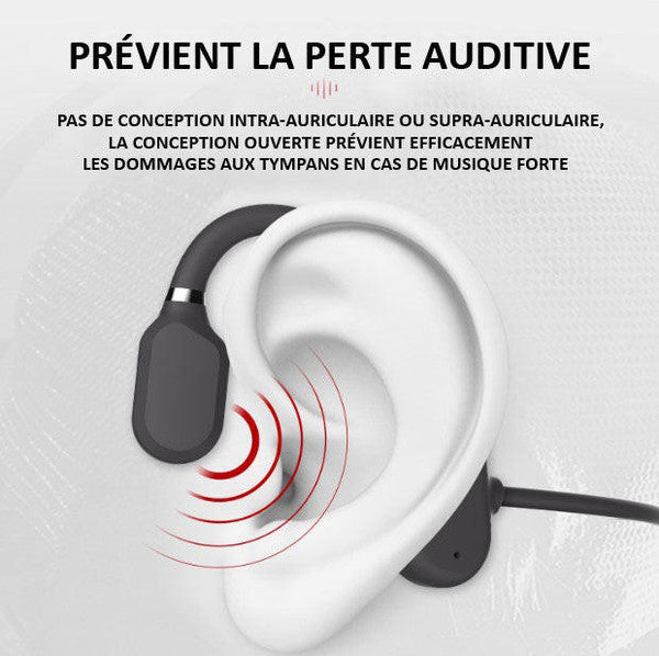 Écouteurs À Conduction Osseuse Bluetooth - HeadsTech™