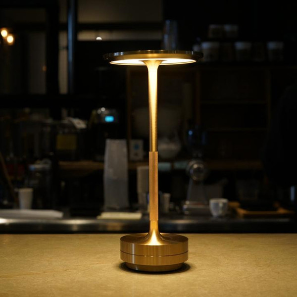 Lampe De Table Sans Fil Portable - Lumière à Intensité Réglable