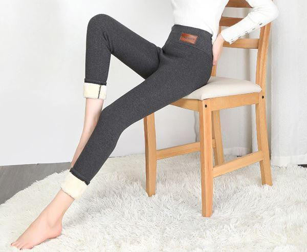 Legging en laine Polaire Femme pour Hiver Coin Des Malins