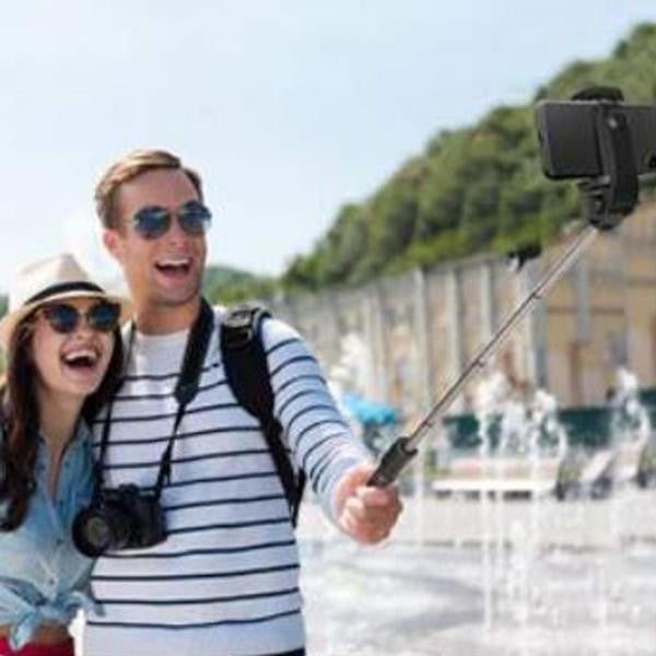 Perche à Selfie 4-en-1 avec Télécommande Bluetooth