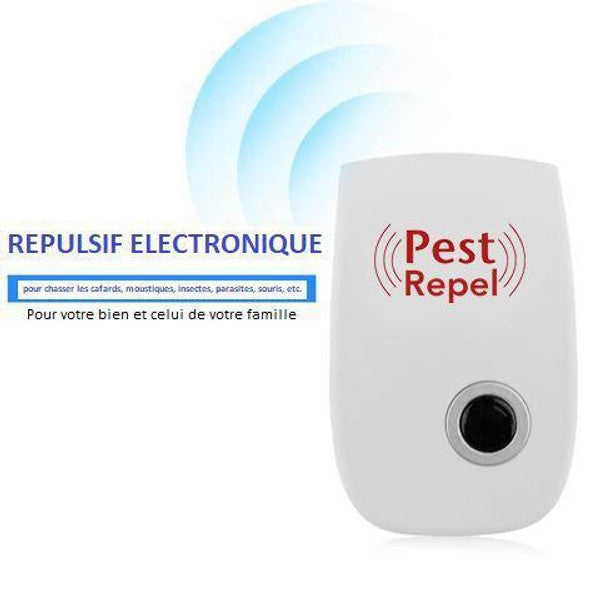 SAFEPEST™ : Insectifuge à Ultrasons pour Insectes et Rongeurs